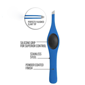 Pince à épiler inclinée en acier inoxydable de vente chaude - Product Image 5