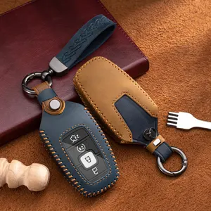 Car Key Cover Case Bag Fob for Lincoln Continental MKC MKZ MKX Navigator Z Nautilus Aviator Corsair 2017 2018 2019 2022 Keychain