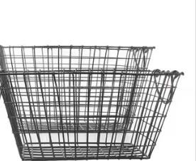 Cuenco geométrico moderno de metal negro, elegante pieza de almacenamiento decorativa, ideal para exhibición en el hogar o la oficina - Product Image 4