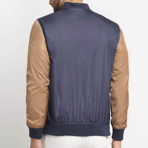 Nouveau design de qualité supérieure blouson de baseball universitaire extérieur blouson d'aviateur respirant à fermeture éclair avec logo personnalisé pour hommes - Product Image 3