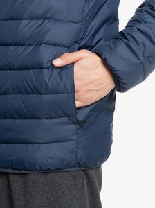 Chaqueta acolchada cálida de invierno con cuello levantado en todos los colores sólidos para adultos, prendas de vestir impermeables con cremallera, servicio frontal OEM de calle alta - Product Image 3