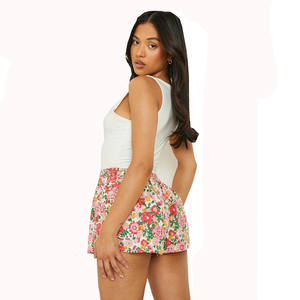 Pantalones cortos de algodón para mujer de la mejor calidad para la playa Ropa de calle informal Cómoda Alta demanda - Product Image 3