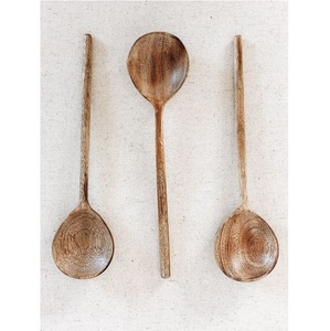 ด้ามจับบิดเกลียวทำจากไม้ธรรมชาติสำหรับห้องครัวและโต๊ะสินค้าแฮนด์เมดดีไซน์ล่าสุดทำจากอะคาเซียและไม้มะม่วง - Product Image 6