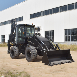 Retroexcavadora bastante usada 4x4 Excavadora Cargador de tractor barato para uso doméstico Cargador frontal de 2 toneladas y 3 toneladas - Product Image 5