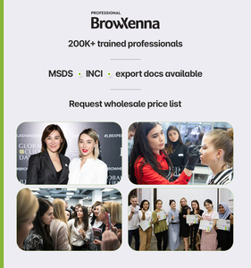 BrowXenna ®   Set de Henna para Cejas Tono Castaño - Product Image 3