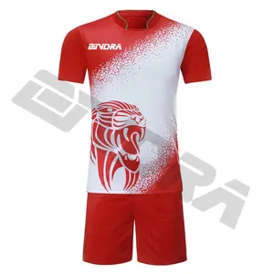 Individuelles neues Design hochwertiges Fußballtrikot 2023/2024 Sublimation Fußballuniform-Set Komplettsatz heiße Vereine Herren