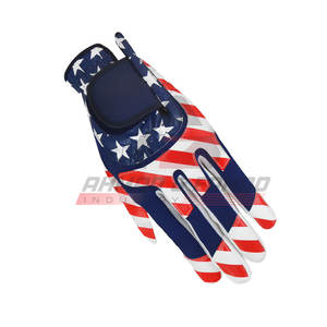 Design de mode Tailles régulières Main gauche Plus Size Gants de golf en cuir de chèvre Cabretta En stock - Product Image 6