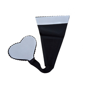 Nylon spandex không có nhiều dòng C chuỗi thấp tăng Silicone dính liền mạch vô hình G-string quần lót - Product Image 5