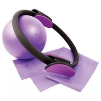 Anneau de Pilates de luxe en gros, double poignée, cercle magique, cerceau de yoga pour le tonification, l'exercice et le renforcement