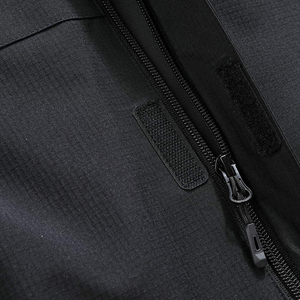 Chaqueta Impermeable 100% para Hombre, Cuello Alto, Logotipo Personalizado en la Parte Delantera, Transpirable, Ecológica, Ligera, Cortavientos, Venta al por Mayor - Product Image 5