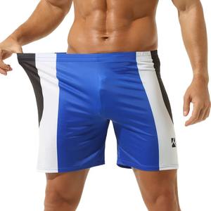 กางเกงขาสั้นผู้ชายที่เข้ากันกับสีสัน ระบายอากาศได้ดี ดูดซับเหงื่อ แห้งเร็ว กางเกงขาสั้นชายหาดทรงหลวม กีฬากลางแจ้ง - Product Image 1
