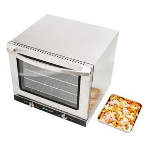 Four de cuisson de qualité, demi-taille, en aluminium, alimenté par batterie, contrôlé par application - 208/240V 2800W - 2,3 pieds cubes - Usage domestique - Product Image 6
