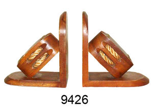 Exportador indio de sujetalibros de globo decorativo moderno par hecho a mano de gran venta de sujetalibros de globo náutico hecho en La India - Product Image 4