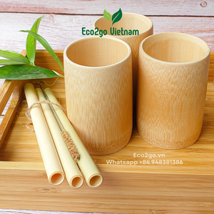 [BON PRIX] Tasses en bambou pour boire/Tasse en bambou/Tasses en fibre de bambou par Eco2go Vietnam - Product Image 3