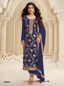Colección de Salwar Kameez de Seda Banarasi India para Ocasiones Especiales, Diseño de Éxito 2026, Listo para Usar, en los Mejores Tonos y con Gran Brillo, Precio Bajo - Product Image 2