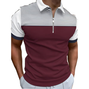 Camiseta Polo de Manga Corta para Hombre, Estilo Urbano, Cuello Polo, Color Sólido, Ajustada, de Algodón Personalizado, Talla Grande, Moda de Verano 2026 - Product Image 4
