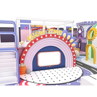 Projet de parc intérieur d'activité d'amour d'enfants de conception gentille et attrayante à vendre
