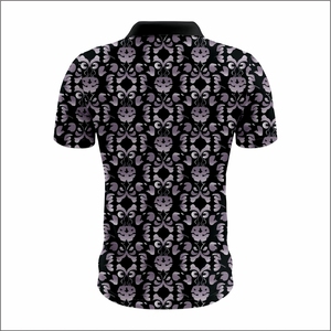 เสื้อกอล์ฟลายดอกไม้ปักโลโก้สำหรับชายหญิงเสื้อระบายอากาศได้ดีไซส์ใหญ่พิเศษ - Product Image 3