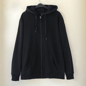 Sudaderas con Capucha Personalizadas de Estilo Urbano, Sudaderas Ligeras de Algodón Terry, Sudaderas con Capucha Holgadas y Modernas con Cierre - Product Image 1