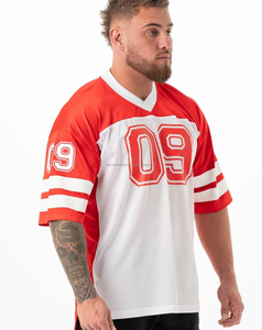 Camiseta de Fútbol Americano para Hombre, Altamente Recomendada, con Impresión por Transferencia de Calor, Personalizada, Transpirable, 100% Poliéster - Product Image 3