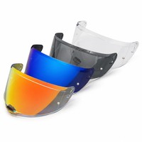 Visière de remplacement pour casque intégral Night City, compatible avec LS2 FF811