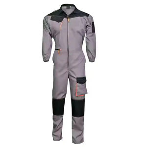 Coveralls Work Wear Uniform For Construction Industry Anti-Static Anti-Flame Uniform For Workers Overall Safety at wholesale - Product Image 1