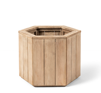 Vase à fleurs en bois moderne et écologique fait main, décoration de table pour la maison, le bureau, le salon, la salle à manger, centre de table de mariage