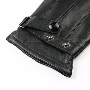 Gants de conduite en cuir de vachette véritable imperméable à l'eau Sécurité industrielle Camion Conduite Longue Protection des mains - Product Image 3