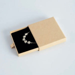 Vente en gros d'emballage en papier de luxe avec logo personnalisé couleur et forme petites boîtes cadeaux de rangement uniques pour colliers bagues boucles d'oreilles bijoux - Product Image 5