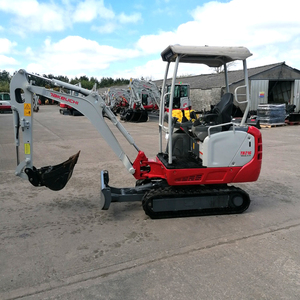 จัดส่งฟรี รถขุดขนาดเล็ก TAKEUCHI TB216 15 แรงม้า เครื่องยนต์ดีเซลแบบเปิด ROPS พร้อมบุ้งกี๋แบบ PIN BUCKET ปั๊มไฮดรอลิก KYB เกียร์ Yanmar รับประกัน 4 ปี - Product Image 1