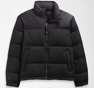 Veste matelassée coupe-vent chaude pour homme, avec fermeture éclair, idéale pour le sport et l'automne, personnalisable avec logo - Product Image 3