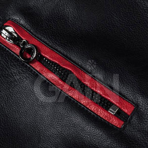 Chaqueta de cuero de estilo moderno para hombre, chaqueta de invierno suave y ligera para la moda diaria y callejera - Product Image 4