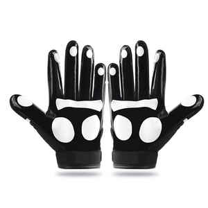 Gants de gardien de but de football en cuir personnalisables de haute qualité sans danger pour l'entraînement et les allumettes en caoutchouc et PU - Product Image 2