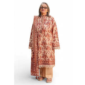 Conjunto de Traje de 3 Piezas Estampado para Mujer con Dupatta CL-62118 Modelo B - Product Image 6
