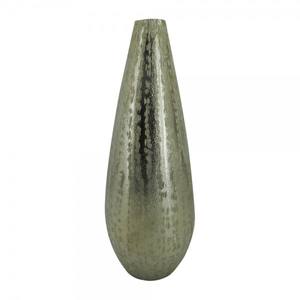 Florero de Metal para decoración del hogar, cuenco de flores elegante para el suelo del jardín, Color dorado - Product Image 6