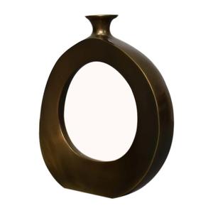 Nouveauté fraîche dernière conception moderne métal aluminium fleur Vase jardin décoratif décoration de mariage avec taille et Logo personnalisés - Product Image 2