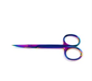 Tijeras de Iris Dentales de Alta Calidad con Recubrimiento Múltiple, Punta Curva, Acero Inoxidable Alemán Quirúrgico, Manual - Product Image 2