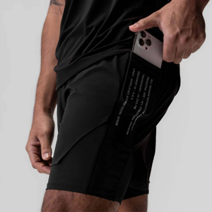 Short décontracté à cordon de serrage pour hommes avec ceinture élastique écologique pour les sports d'été et le confort de tous les jours - Product Image 3