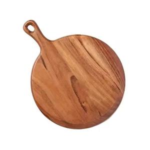 Tabla de Cortar de Madera de Mango, Tabla de Cortar Redonda de Alta Calidad, Más Vendida - Product Image 2