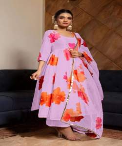 Broderie de style Anarkali vêtements indiens et pakistanais vêtements pour femmes Salwar Kameez costume fête mariage indien dames vente en gros ApparelGarment - Product Image 6