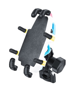 Soporte para Teléfono de Motocicleta con Carga USB de 5V 2.1A, Antivibración, Antirrobo, para Montar en el Espejo Retrovisor del Manillar - Product Image 5