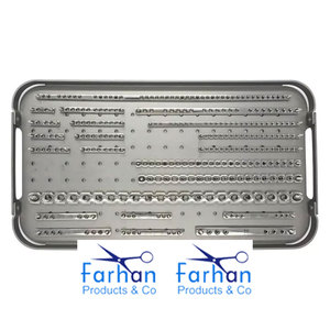 ชุดเครื่องมือผ่าตัดออร์โทพีดิกส์เครื่องมือศัลยกรรมกระดูกแบบครบวงจร - Product Image 2