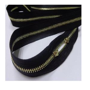 Chaussures à verrouillage automatique en plastique nylon durable Vêtements Textiles de maison Fermeture à glissière ouverte réversible Dents en métal en laiton pour oreillers de pantalons - Product Image 1