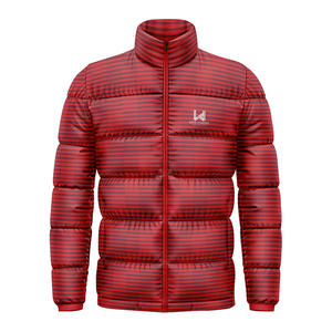 Chaqueta de Invierno Acolchada Ligera e Impermeable Unisex, Personalizada con Impresión 3D de Camuflaje, con Cierre de Burbuja - Product Image 1