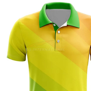 Professional Sublimated Polo Shirt Custom Logo Printing Quick Dry Polyester Golf Running <b>Darts</b> Polo Mens Shirts - Product Image 3
