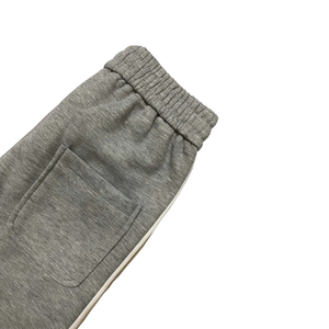 Pantalon de jogging décontracté pour homme, pantalon de survêtement en tissu de coton peigné, jambe droite, grandes poches, taille élastique - Product Image 6