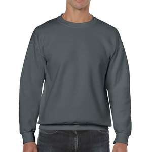 Sweat-shirt à col rond de haute qualité pour hommes logo personnalisé 100% coton polaire en relief broderie personnalisée unisexe sweat hommes surdimensionné - Product Image 1
