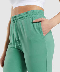 Pantalones Deportivos de Cintura Alta para Mujer, Estilo Cargo Informal, con Forro Polar, para Invierno, Diseño de Dos Colores con Parches y Logotipo de Encaje, Venta al Por Mayor - Product Image 4