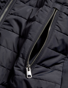 Chaquetas de bombardero transpirables de último diseño para hombre, chaquetas de bombardero informales OEM ajustadas con cremallera de diseñador para hombre - Product Image 6
