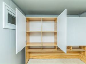 Unidades de Dormitorio de Ensamblaje Rápido con Baño Privado, Librería, Contenedor Plano de Acero Transpirable para Uso en Casa, Apartamento u Hotel - Product Image 6